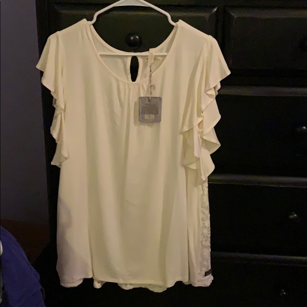 Matilda Jane lace back shirt